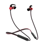 boAt Rockerz 255 with Upto 8 Hours Playback, Secure Fit, IPX5, Magnetic Earbuds, and Voice Assistant v5.0 Bluetooth Wireless in Ear Earphones with Mic (Raging Red)