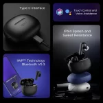 boAt Airdopes 170 TWS in Ear Earbuds with 50H Playtime, Touch Controls & Bt V5.3(Classic Black) - Image 5