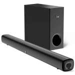 boAt Aavante Bar Mystiq, 100W Signature Sound, 2.1 CH, Multi-Connectivity Modes, Home Theatre Soundbar Speaker (Pitch Black)