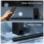 boAt Aavante Bar Mystiq, 100W Signature Sound, 2.1 CH, Multi-Connectivity Modes, Home Theatre Soundbar Speaker (Pitch Black) - Image 2