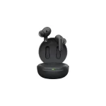 LG Tone Free FP5, Active Noise Cancellation, 22Hrs Battery,3D Sound, IPX4, Find My in Ear Earbuds, Fast Charging, Swift Pairing,Medical Grade Wireless Ear Gels Tonefree App (Black)