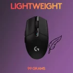 Logitech G304 Lightspeed Wireless Gaming Mouse, Compatible with PC/Mac - Black - Image 2