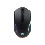 Portronics Toad One Bluetooth Mouse with 2.4 GHz & BT 5.3 Dual Wireless (Black)