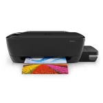 HP Ink Tank 315 Printer, All-in-One, Print, Copy, Scan, Hi-Speed USB 2.0, Up to 8/5 ppm (Black/Color), 60-Sheet Input Tray, 25-Sheet Output Tray, 1000-page Duty Cycle, Color