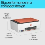 HP Smart Tank 589 All-in-One WiFi Colour Printer – 30 Ppm Speed, High Capacity Ink Tank, Wireless, Ideal for Home & Office Printing, Magenta - Image 2