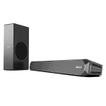 Boat Aavante Bar 1200D Soundbar with Dolby Audio, 100W RMS Boat Signature Sound, 2.1 Channel with Wired Subwoofer Master Remote Control(Black)