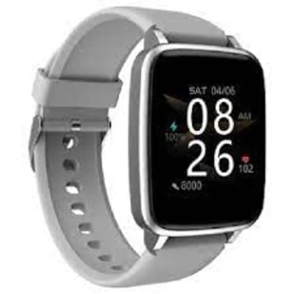 ColorFit Beat Smartwatch Noise ColorFit Beat with 1.4″ Full HD Display Smartwatch (Mist Grey, Free Size) - Image 1