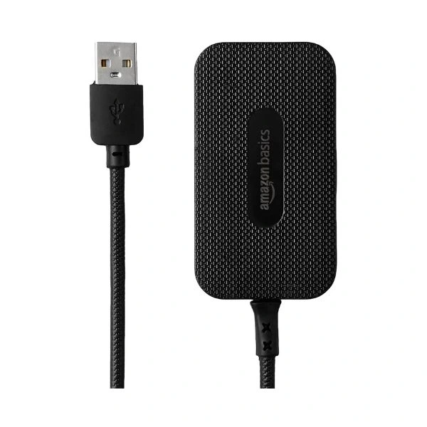 B0B27P977G Amazon Basics 4 Port USB 2.0 HUB, with 1.5m Length Cable, 62.2 Grams B0B27P977G - Image 1