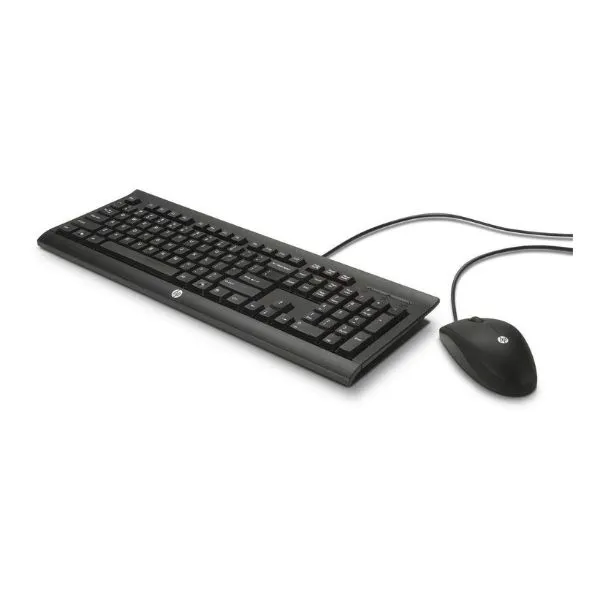 HP Desktop C2500 HP Desktop C2500 Keyboard & Mouse Combo, 3 Buttons Mouse with 1200 DPI (J8F15AA) - Image 1
