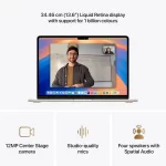 Apple 2025 MacBook Air (13-inch, Apple M4 chip with 10-core CPU and 10-core GPU, 16GB Unified Memory, 512GB) - Starlight - Image 3