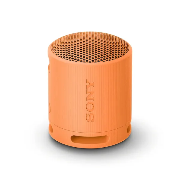 SRS-XB100/Orange Sony SRS-XB100 Wireless Bluetooth Portable Lightweight Super-Compact Travel Speaker Extra Bass & Hands-Free Calling-Orange - Image 1