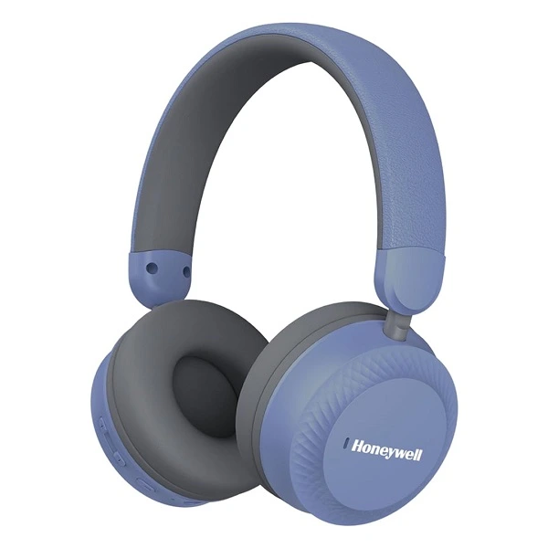 HC000011/AUD/HP/V20/BLU Honeywell Moxie V20 Bluetooth 5.4 Wireless On-Ear Headphones with Mic, 40ms Low Latency Gaming Mode, Stereo Sound, Padded Cushions - Image 1