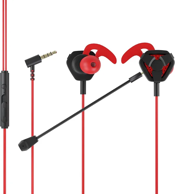 VBGE01 Vibez by Lifelong Gaming Earphones with External Mic| In-Ear Gaming Wired Headphones| Gaming Headset (VBGE01 Quest) - Image 1